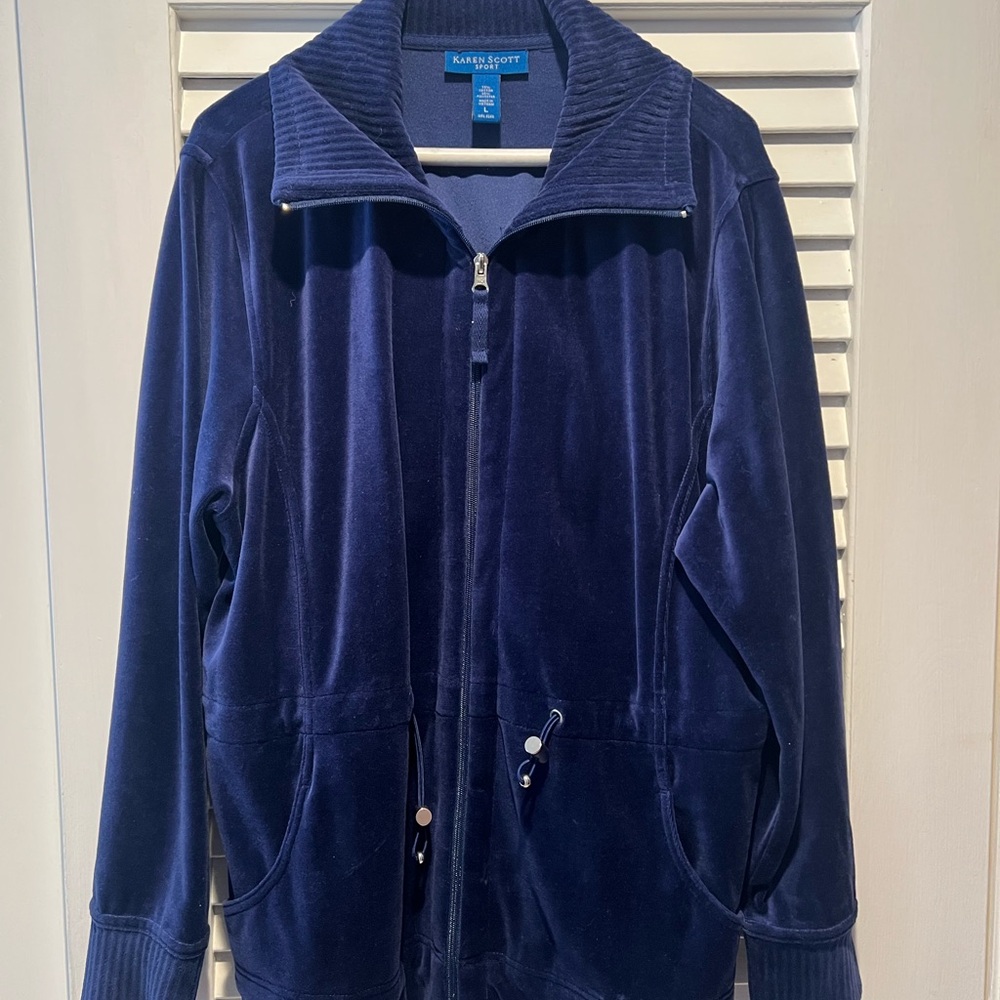 Karen Scott Women’s Deep Blue Lightweight Jacket